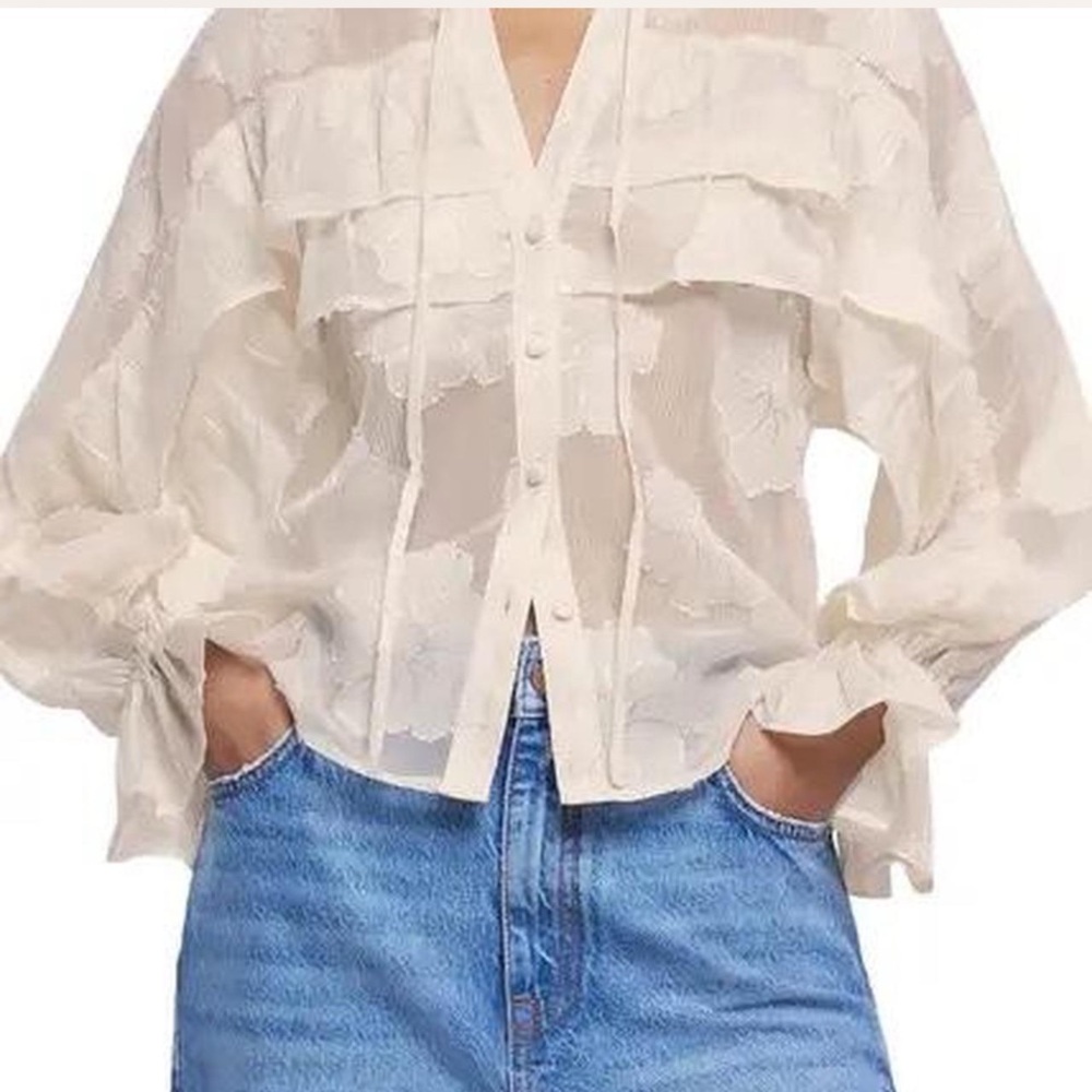River Island Elegant Cream Women's Top
